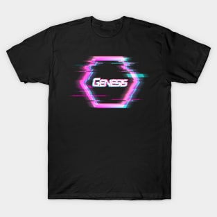 Glitch aesthetic | Exclusive - Genesis T-Shirt